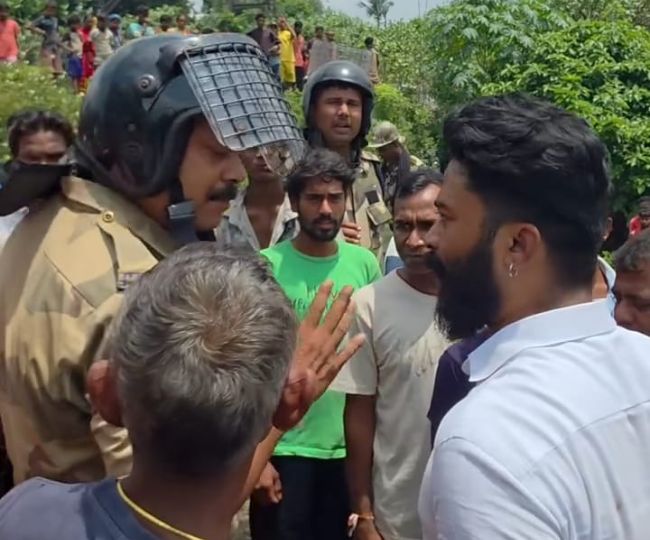 सांसद चंद्रप्रकाश चौधरी के प्रतिनिधि सचिन महतो 